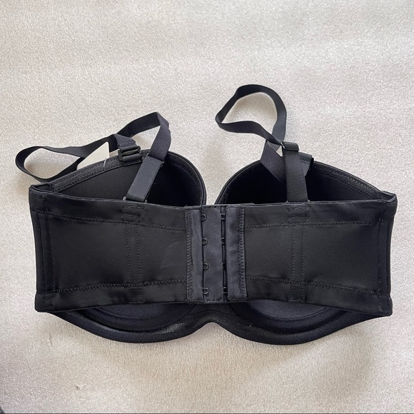 Wacoal Red Carpet Strapless Black Underwire Bra Size 32DD NWT - Picture 6 of 6